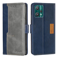 Magnetic Wallet Phone Case for Realme 11 9 7 6 5 3 2 Pro Plus 11X 10T 9i 8 8S 7i 6S 5S C53 C3i C2 C17 Flip Case with Card Slots