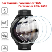 2PCS Tempered Glass For Garmin Forerunner 965 Screen Protector Film For Forerunner F965 SmartWatch Protective Glass