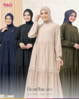 NIBRAS - GAMIS TERBARU BESTCHIC 004 3 WARNA