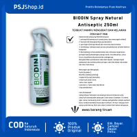 Biodin spray 250ml Obat jamur sacabies Dan PMK Hewan sapi Kambing Obat Lato Lato sapi