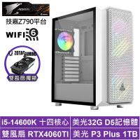 技嘉Z790平台[墮落皇神]i5-14600K/RTX 4060TI/32G/1TB_SSD