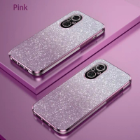 Plating Bling Glitter Shiny Phone Case For Huawei Nova 3 3i 4 Nova 5 5i Nova 6 7 8 Nova 9 9Z 10 Nova 11 Protective Back Cover