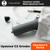 TIMEMORE Chestnut C2 Upgrade Portable Coffee Grinder Hand Manual Grinder Grind Machine Mill With Double Bearing Positioning