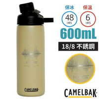 CAMELBAK 限定款_枯木仙境X水漾森林 Chute Mag 運動保冰/保溫瓶 600ml.不鏽鋼水壺