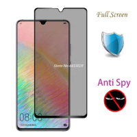 9H Full Cover Privacy Tempered Glass For Huawei Mate 20 X Anti Spy Protective Film Glass For Huawei Mate 20 20X Screen Protector