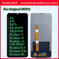 AAA Quality LCD For Realme A8/A11/A11X/A5 2020/A9 2020/Realme5 5i/Realme5s/A31-2020/RealmeC3/RealmeC3i/Realne6i Display Screen