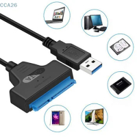 Usb Sata Cable Sata 3 To Usb 3.0 Adapter Computer Cables Connectors Sata Adapter Cable Support 2.5 Inches Ssd Hdd Hard Drive