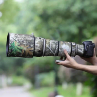 ONCFOTO camouflage lens coat for CANON EF 500mm F4 L IS USM waterproof and rainproof lens protective cover