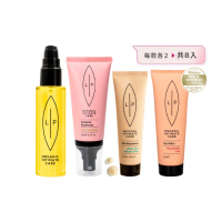 【LIP Intimate Care 瑞典私密護理】唇淨私密保養明星8入組(沙棘護理油+潤唇霜+精萃+噴霧 各2入)