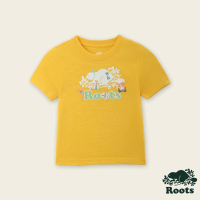 【Roots】Roots 小童- CAMP COOPER短袖T恤(檸檬黃)