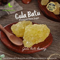 Gula Batu KUNING 500gr Murni Premium Ekspor Yellow Natural Rock Sugar