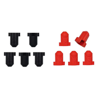 ฝาครอบเคสซิลิโคนฉนวนกันความร้อน, ชุดบล็อกความร้อนเซรามิก, 5 ชิ้น, สำหรับ Creality K1/K1Max, เข้ากันไ