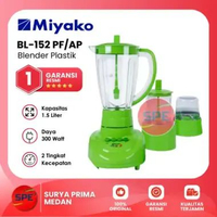 BLENDER PLASTIK MIYAKO KAPASITAS 1.5 LITER BL-152 PF/AP GARANSI RESMI (MEDAN)