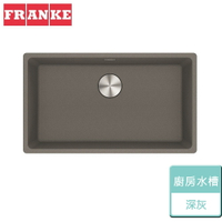 【瑞士FRANKE】花崗岩廚房水槽 深灰 MRG 610-72 無安裝服務