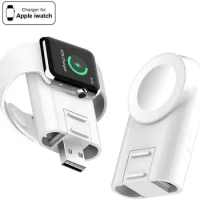 Charger for Apple Watch Portable Magnetic Adjustable Wireless iWatch Charger Compatible for Apple Watch Charger Series 5 4 3 2 1