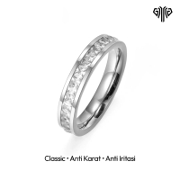 GAWUNG - Cincin Wanita Titanium Rings Classic Retro Fia Stainless Steel CCFIAS