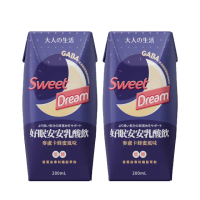 【大人的生活】好眠晚安乳酸飲 200mlx24瓶/箱(專利GABA/幫助入睡/麥盧卡蜂蜜)