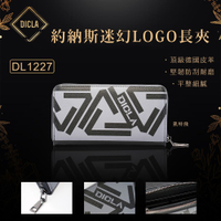 【DICLA 迪克拉】約納斯迷幻LOGO長夾(獨家限量款、經典不凡品味)