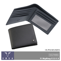 VOVA 沃汎 短夾 艾登-II系列 5卡透明窗皮夾VA127W001 得意時袋