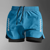 Men's Running Shorts with Phone Pocket, Sports Shorts w