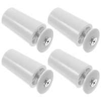 4 Pcs Stopper Household Roller Shutters Space Savers Plastic Stoppers Blind Parts for Blinds Doors Window Aluminum Alloy