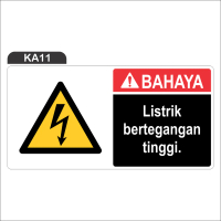 RAMBU BAHAYA LISTRIK BERTEGANGAN TINGGI