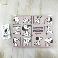 【現貨】日本進口 snoopy 史努比 75週年 方形萬用包 (粉色款)｜小鶴日貨