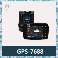 南極星 GPS-7688 液晶彩屏分體測速器 觸控圖型顯示、三種介面隨心切換(南極星、測速器、防護罩)