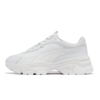 Puma 休閒鞋 Cassia Via 女鞋 白 厚底 增高 皮革 老爹鞋 柔軟 舒適  38922301