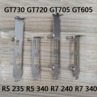 Original New For Lenove GT730 GT720 GT705 GT605 R5 235 R5 340 R7 240 R7 340 Graphic Card I/O Shield BackPlate Blende Bracket