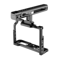 PULUZ Video Camera Cage Filmmaking Rig with Handle for FUJIFILM XT2 / XT3