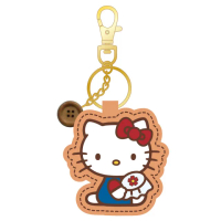 【悠遊卡】HELLO KITTY皮革造型悠遊卡-家政篇 代銷(HELLO KITTY悠遊卡)