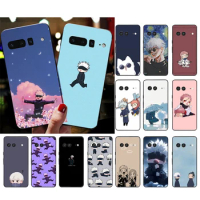 Satoru Gojo Jujutsu Kaisen Phone Case For Google Pixel 8 7 Pro 7A 7 6A 6 Pro 5A 4A 3A Pixel 4 XL Pixel 5 6 4 3A XL