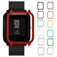 Protective Case PC Case Cover Protect Shell For Xiaomi Huami Amazfit Bip Youth Watch Cases Frame Protector for Huami Amazfit Bip