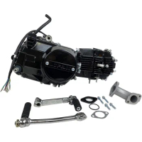 Lifan 125cc Engine Motor Kits Air Cooled Clutch CRF50 XR50 CRF XR 50 70 Dirt Pit Bike - Black
