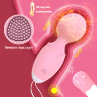 Panties Wireless Remote Control Vibrator Panties Vibrating Egg Heating Vibrator G Spot Clitoris Sex toy for Women Adult Sex Shop
