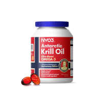 NYO3 56% 海洋磷脂磷蝦油阿蒙森版軟膠囊 90粒 NYO3南極磷蝦油 90粒 深海魚油NYO3 Krill Oil Omega 3 EPA & DHA