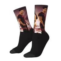 Vampire Fantasy Film The Twilight Saga Mens Crew Socks Unisex Kawaii 3D Printing Breaking Dawn Dress Socks