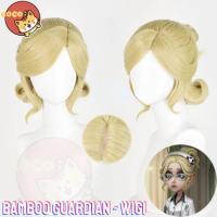Identity V Bamboo Guardian Doctor Cosplay Wig Game Identity V Doctor Wig Emily Dyer Cosplay Middle Length Gold Wig CoCos