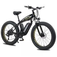 2023 cheap CE Ebike big tires Fat Bike 500w 1000w 48v e bike Aluminum Alloy electric mountain bike 26 Inch Beach Cruiser Fatbike
