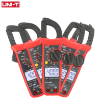 UNI-T UT204+ UT202A+ Digital AC DC Voltage Clamp Meter Multimeter True RMS 400-600A Auto Range Voltmeter Resistance Test