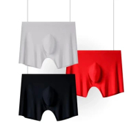 Xiaomi 3pcs Ice Silk Men's Underwear Boxer Briefs 3D Ultra Thin Comfortable Breathable Quick-Drying Panties High Quality