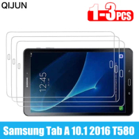 3Pcs 9H Tablet Tempered Glass For SM-T580 Screen Protector for Samsung Galaxy Tab A6 10.1 2016 T585 T580 Protective Glass Film