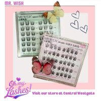 พร้อมส่ง ขนตามีกาวในตัว Mr.Wish รุ่น Butterfly ตาโตเป็นธรรมชาติ มี 2 แบบ (Pink, Green)