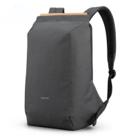 Kingsons Anti-theft 15.6 inch School Bags for Teenage Boys Men College Backpack 180 Degree Open USB Charging Laptop Backpack