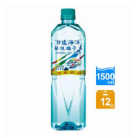 【台鹽】海洋鹼性離子水 1500mlx12瓶/箱-二箱