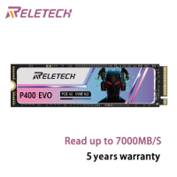 Reletech P400 EVO M.2 2280 SSD NVMe PCIe Gen 4.0 1T 2T SSD Super Speed Solid-State Drive For Playsta