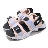 【NIKE 耐吉】涼鞋 Canyon Sandal 穿搭 女鞋 舒適 簡約 夏日 輕便 魔鬼氈 球鞋 粉 白(CV5515-600)
