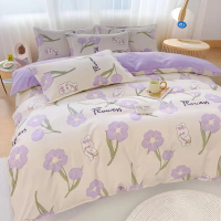 Three-Piece Bedding Set, Lowest Price Online, Limited Time Offer, Class A Fresh Style, Pure Cotton B