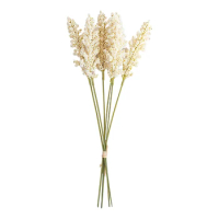 6pcs Table Centerpieces Arrangement Wheat Grass Realistic Artificial Flower Home Decor Gift Fake Ornament For Wedding Pastoral